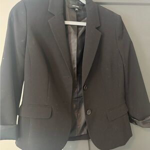 Nine West Black Blazer with Tailored Fit